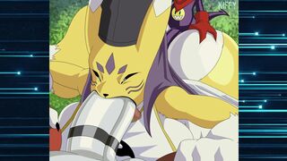 renamon big boobs and ass