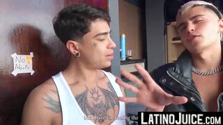 LatinoJuice.com - Straight Latino teens turned gay having intense foursome