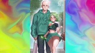 saitama x tatsumaki