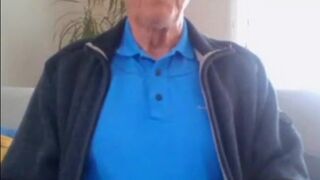 68-Year-Old German Daddy Strips and Cums for You