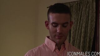 IconMales.com - Horny hunk James getting drilled by daddy Rodney Steele