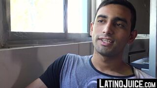 LatinoJuice.com - I covered erotic Joels beautiful face with my sticky load of hot cu