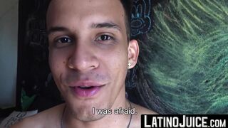 LatinoJuice.com - Innocent stud Jota exposes his uncut dick and masturbates in front