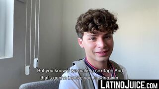 LatinoJuice.com - Curly twink Joe Dave suffers from extensive ass pounding from Igor