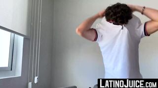 LatinoJuice.com - Curly twink Joe Dave suffers from extensive ass pounding from Igor