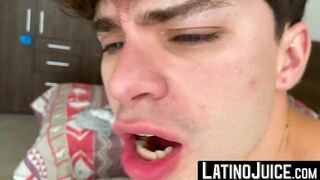 LatinoJuice.com - Curly twink Joe Dave suffers from extensive ass pounding from Igor