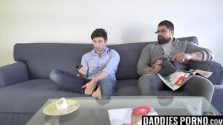 DaddiesPorno.com - Hot photographer stepfather capture every inch of his son