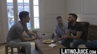 LatinoJuice.com - Lovely stud Jonas Matt blowed by hairy gay Rodrigo El Santo