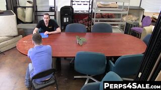 Perps4Sale.com - Jack Hunter strokes his dick while banged by Tyler Castle