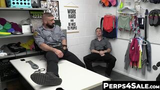 Perps4Sale.com - Twink gay Cole Church pleasured by hunk officer Marco Napoli