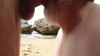 Sucking Dick on the Beach