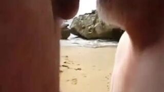 Sucking Dick on the Beach