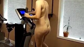 Redhead American MILF Jessica's Workout