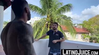 LatinoJuice.com - Positioning myself on top of lustful Rob Campos to drill his hole