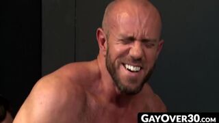 GayOver30.com - Matt Stevens finds his perfect match fucking a hot stripper Mike Gait