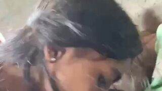 Tamil girl blowjob cum