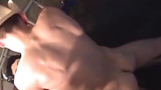 Handsome amateur young gay fucking sex doll with big dick