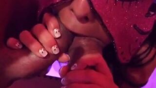 Double Blowjob POV with a MILF