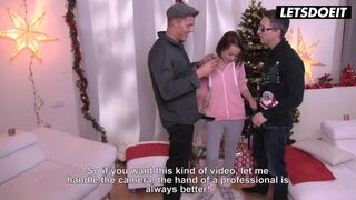 Rebeca Black Dirty Fuck with Two Guys On Christmas