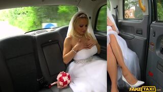 Cheating Bride gets a CREAMPIE from cabbie on her WEDDING DAY