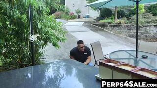 Perps4Sale.com - Aiden Asher and jock Jax Thirio having poolside barebacking