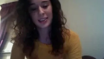 Shy Girl With Big Tits Masturbates On Webcam