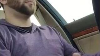 Big-Cock Hunks Play in the Car