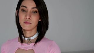 Gorgeous Asian femboy gives an amazing POV blowjob and raw anal sex