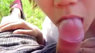 Amateur Asian Relaxing Blowjob