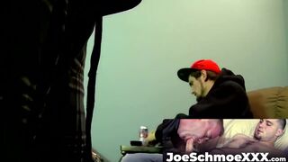 JoeSchmoeXXX.com - Karma jerks off his cock till it explodes in a massive cum load