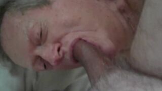 Grandpa Sucking Big Cock