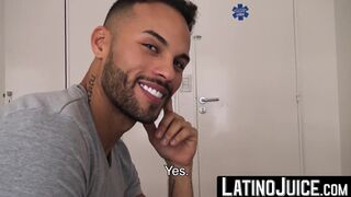 LatinoJuice.com - I removed my torso and reveal my fat dick so horny Jon can taste it