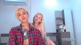 Hot Ts And Babe Masturbating Their Private Parts On Cam