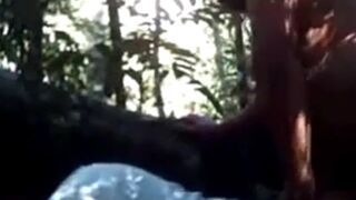 Bear Fucks Outdoor in the Woods with a Buddy