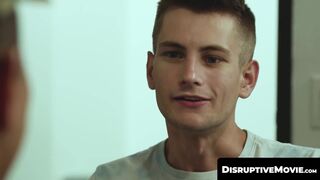 DisruptiveMovie.com - Inked army studs Roman Todd and Jkab Dale dominate recruit Trev