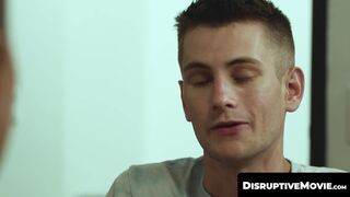 DisruptiveMovie.com - Inked army studs Roman Todd and Jkab Dale dominate recruit Trev