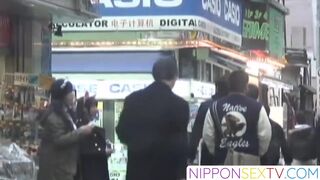 NipponSexTV.com - Asian schoolgirls voyeur lenses expose their actions in public