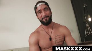 MaskXXX.com - He loves experimenting with his rock solid cock in solo play