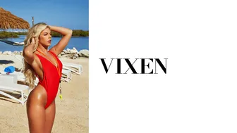Vixen - Glamorous beachside bang with horny Allie Nicole