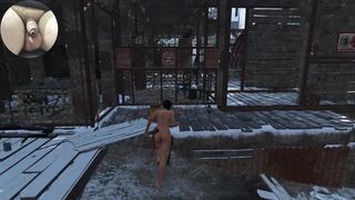 RISE OF THE TOMB RAIDER NUDE EDITION COCK CAM GAMEPLAY #13