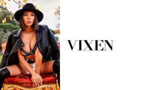 Vixen - Aesthetic brunette with big boobs Eve Sweet likes dick-riding so much