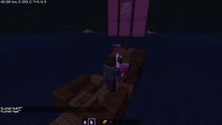 Minecraft Babe Luna Boobs Squeezing Cry