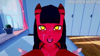 Meru the Succubus Enters Your Room to Fuck with You All Day - Anime Hentai 3d Compilation