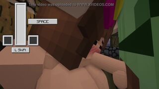 Minecraft - Jenny SexMod Update 1.1 Making love to Jenny while Ellie looks part 2