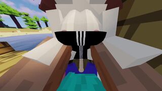 Minecraft - Jenny SexMod Luna sentando no pau