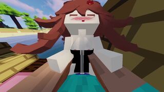 Minecraft - Jenny SexMod Luna sentando no pau