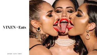 Vixen - Kenzie Anne And Emily Willis Are Getting Pleasure In The Bedroom