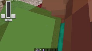 Minecraft Slime Girl Submissive Blowjob without using hands