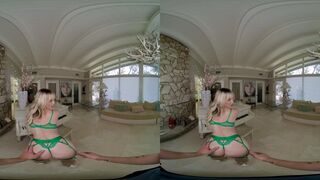 Blonde Piano Teacher Lilly Bell Fucking With Her Student VR Porn