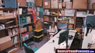 ShopliftersPunished.com - This teen needs hardcore stiff pole pounding her willing fu